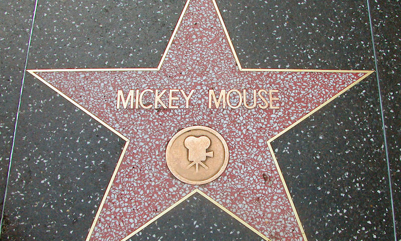 Hollywood Walk of Fame location