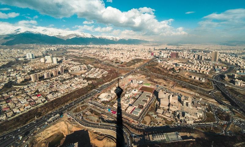 Tehran location